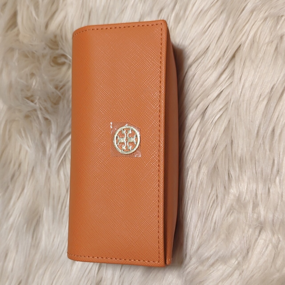 Orange Tory Burch eyeglass case holder (nwot)